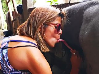Animal farm porn movie. Pig sex.